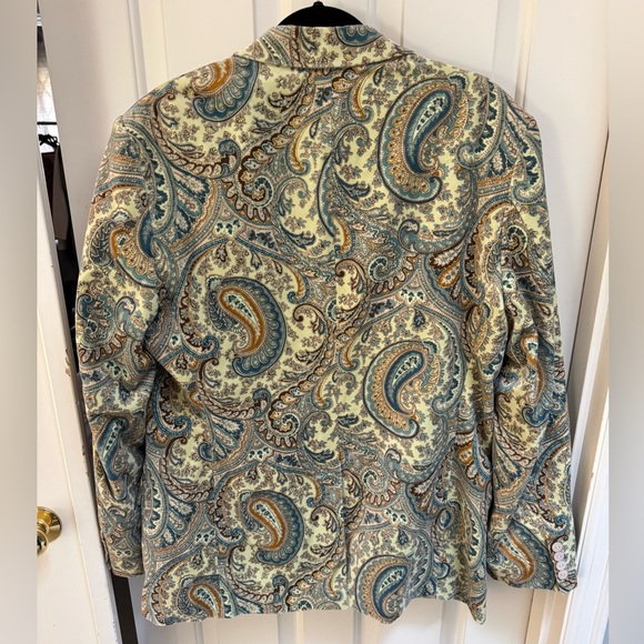 Vintage International Male Blazer Paisley - Picture 7 of 7